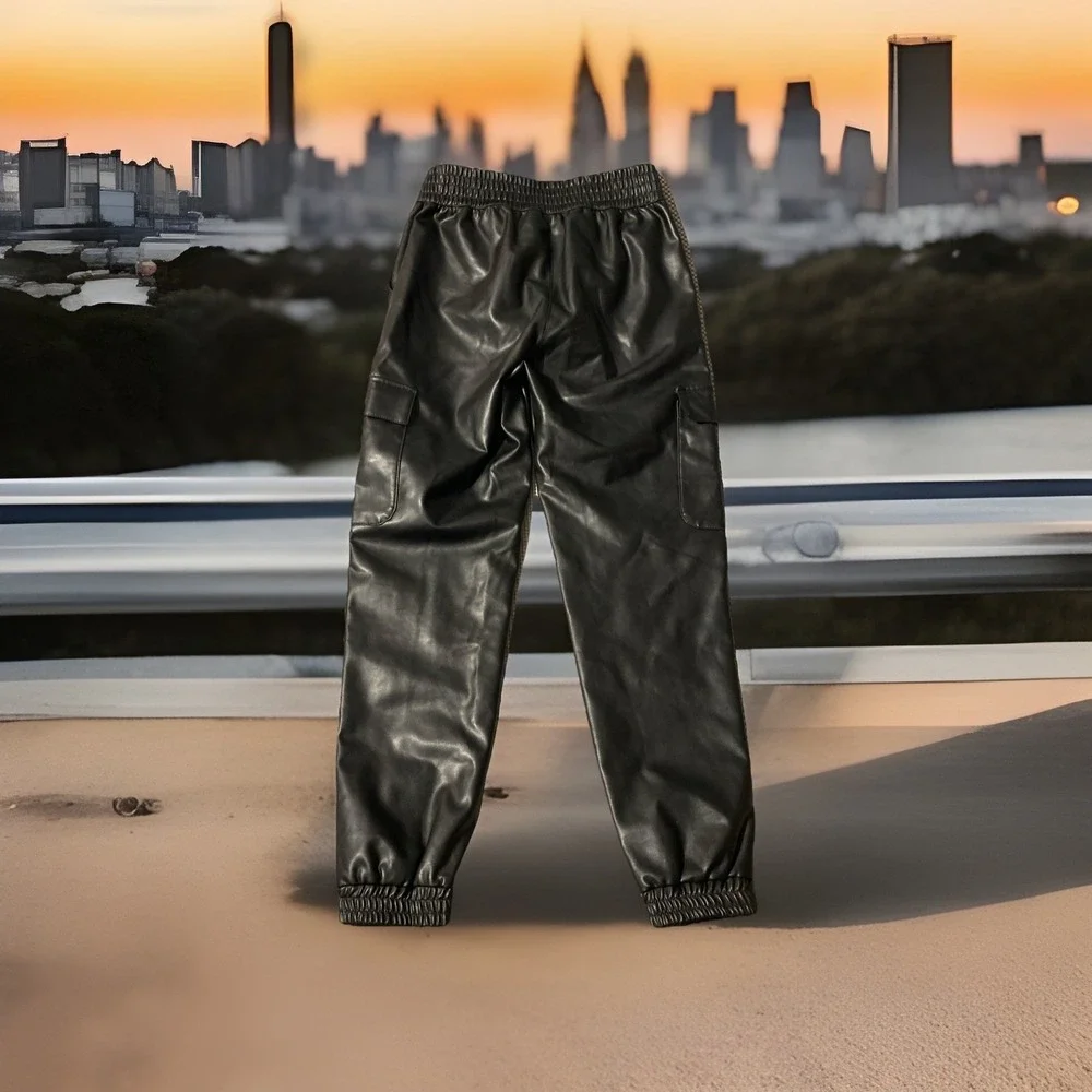 abercrombie fitch faux leather pants Womens Smile - Picture 3 of 5